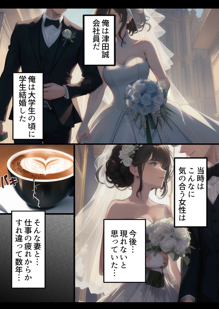 妻がパパ活アプリで同級生の男に寝取られた原因-嫁の女教師は生徒のギャルにパパ活でチャラ男パパ活アプリに登録され同級生に寝取られる。旦那の俺は「妻の寝取られ」を見せられながら生徒のギャルに犯●れ寝取られる話【寝取られるタマシギの一滴】 エロ同人誌画像 001