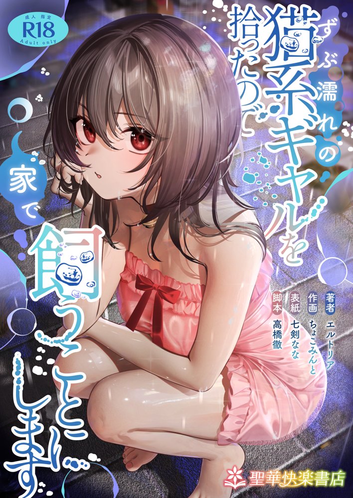 ずぶ濡れの猫系ギャルを拾ったので家で飼うことにします【聖華快楽書店】 エロ同人誌画像 001