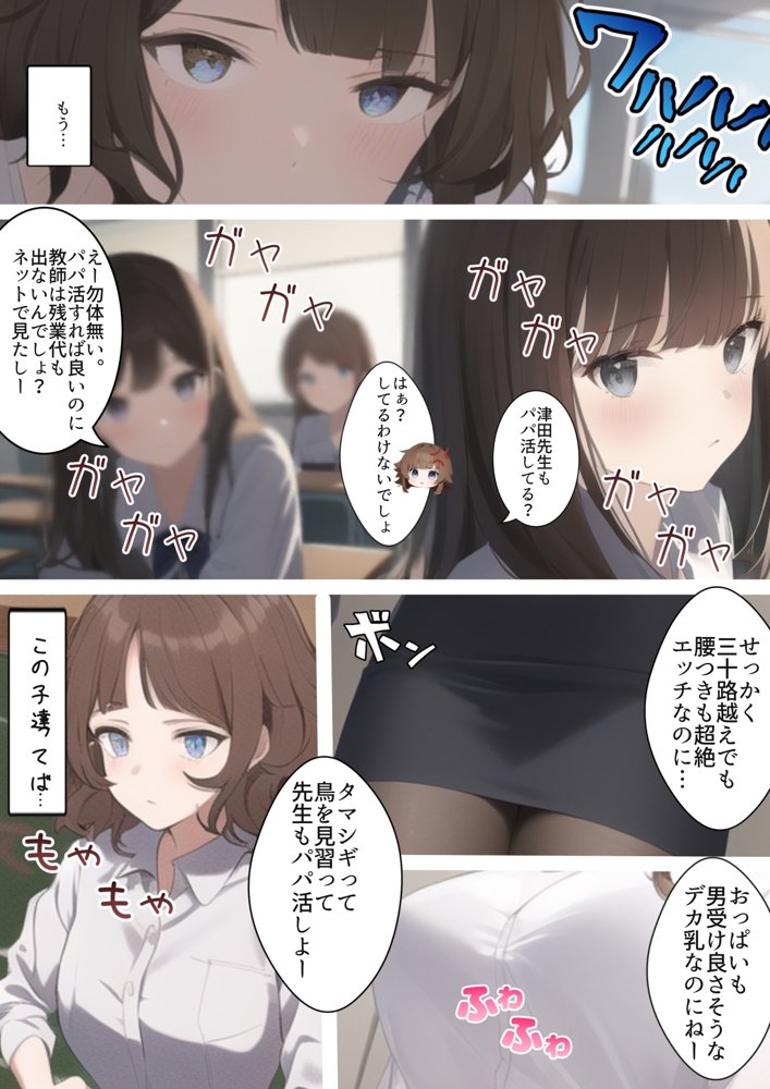 学生結婚10年後のセックスレス 〜ジムで出会う昔の嫌いなチャラ男。痩せるつもりがダウナー人妻女教師がDQN色黒男に寝取られ孕ませトレーニングを受けてた話【寝取られるタマシギの一滴】 エロ同人誌画像 018